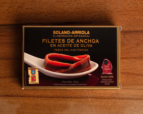 Large Santoña anchovies