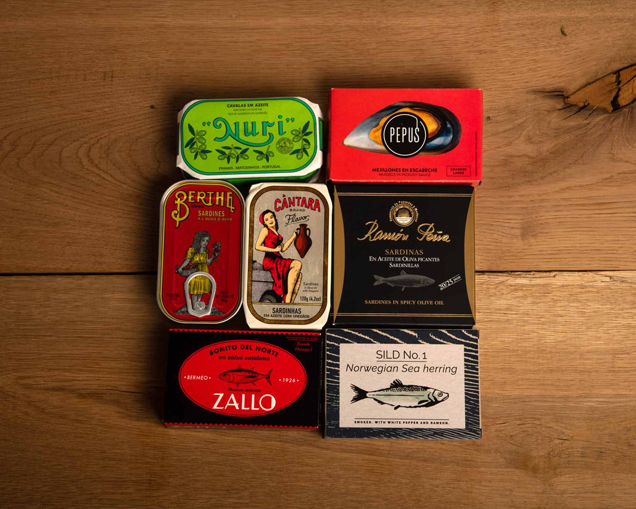 Classic tinned fish subscription – Tinned Fish Market